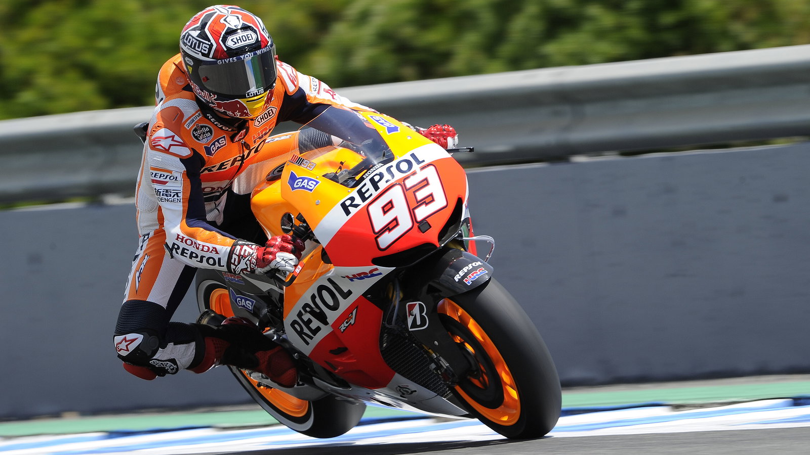 Marquez, Braking, Spanish MotoGP 2013