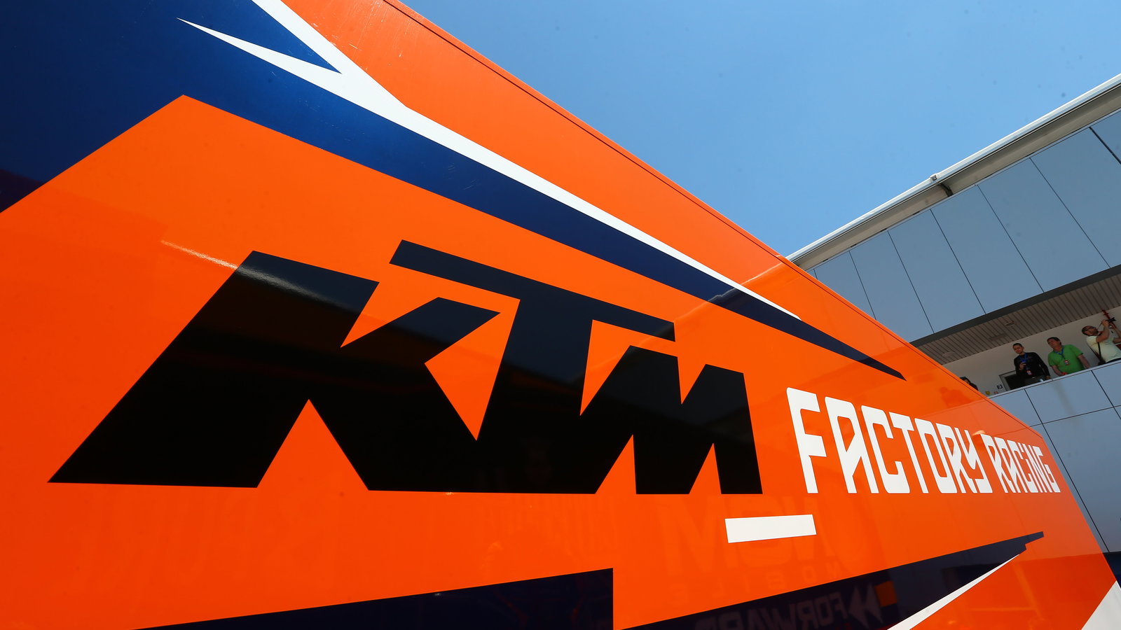KTM truck, Moto3, Spanish MotoGP 2013