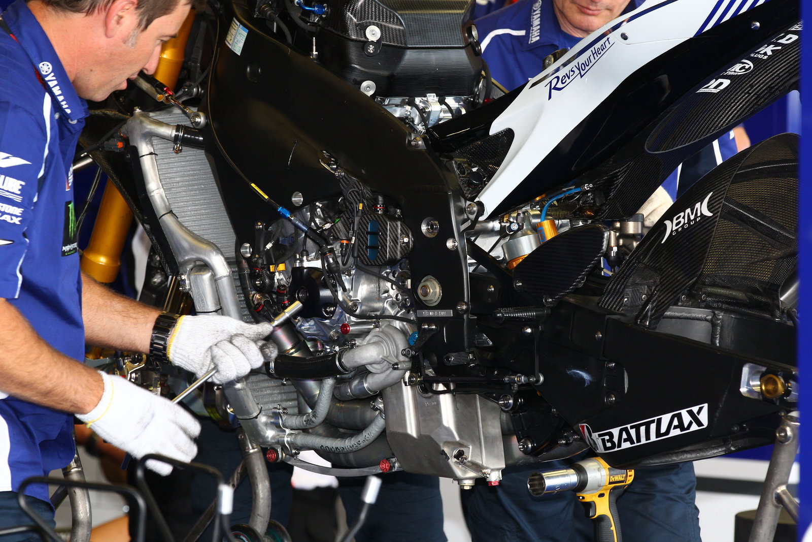 Rossi bike, Spanish MotoGP 2013