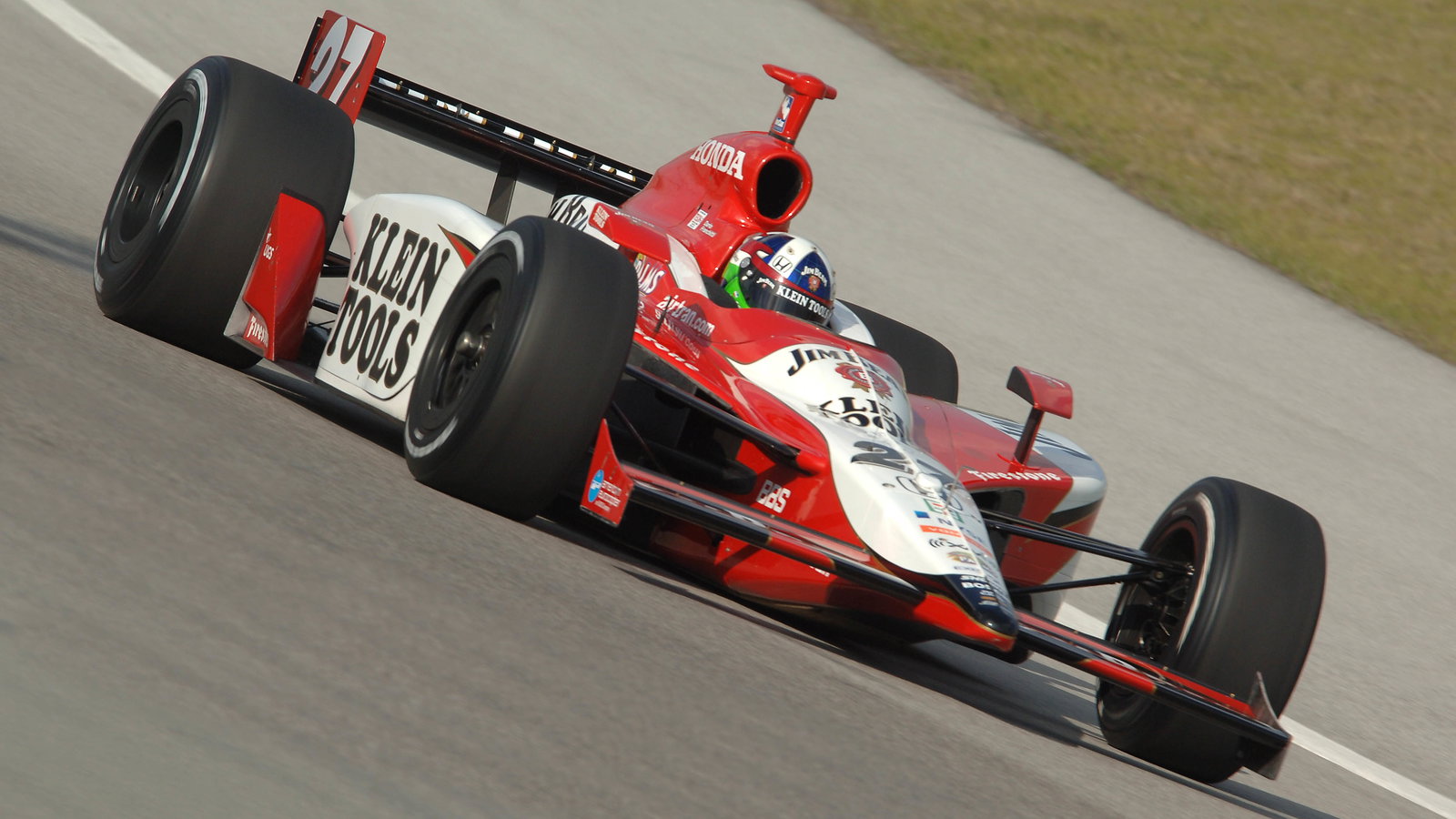 Dario Franchitti, Andretti-Green Racing Dallara-Honda, Homestead spring training 2006.