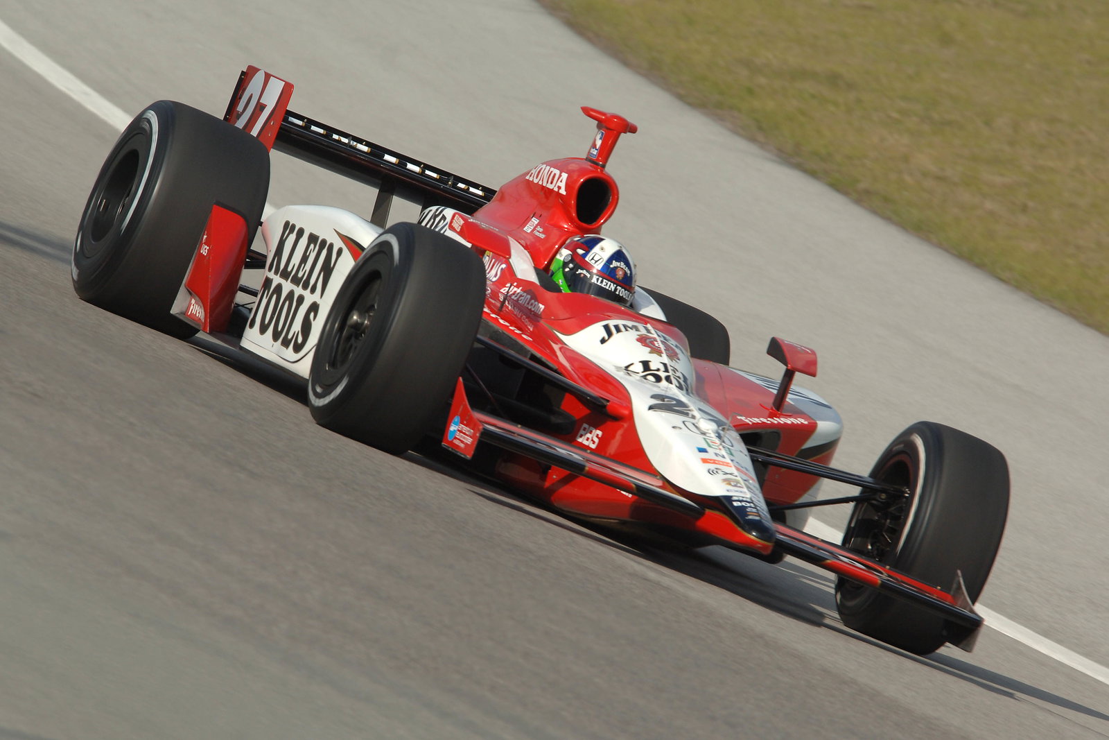 Dario Franchitti, Andretti-Green Racing Dallara-Honda, Homestead spring training 2006.