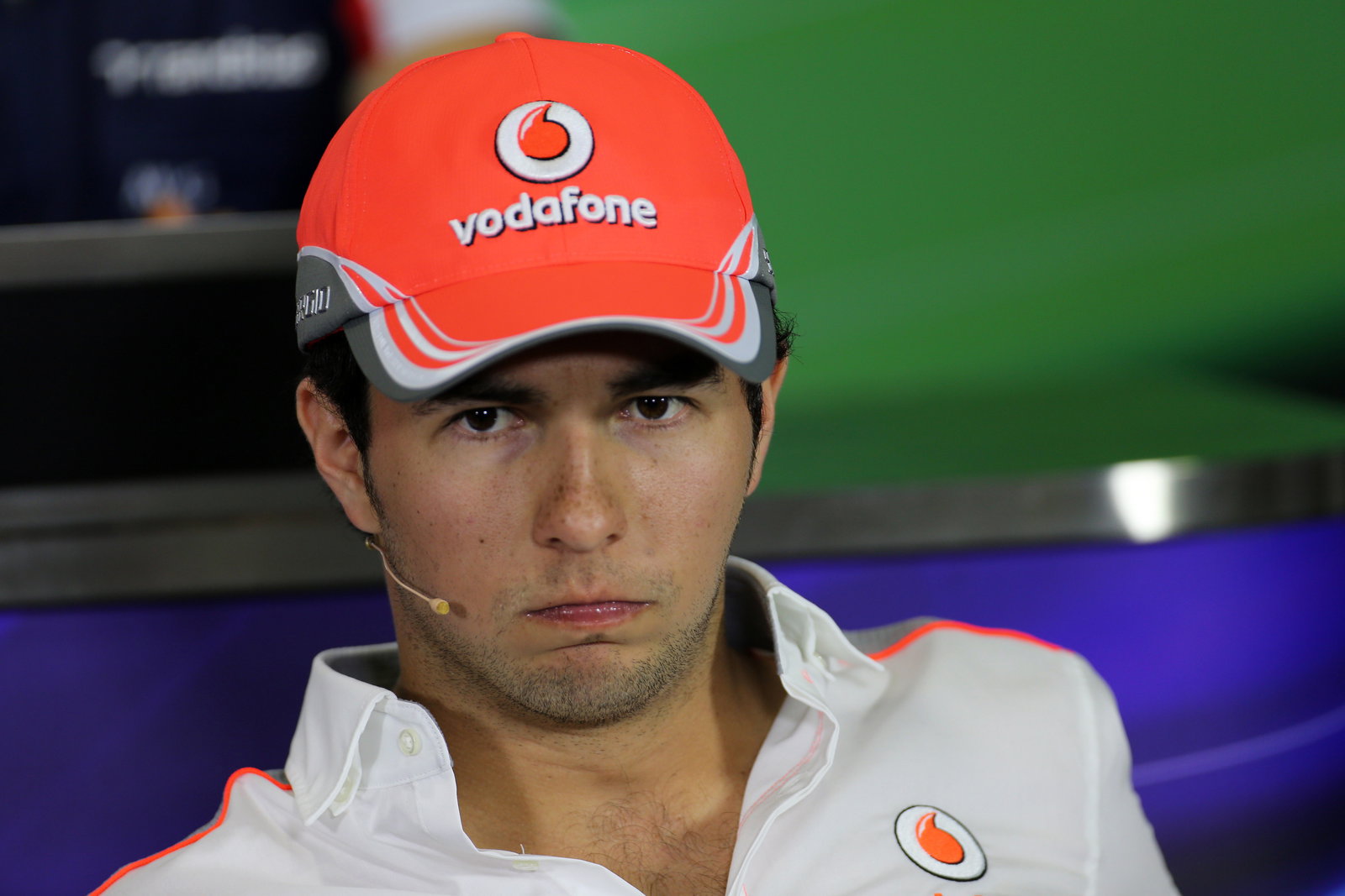 09.05.2013- Press conference, Sergio Perez (MEX) McLaren MP4-28
