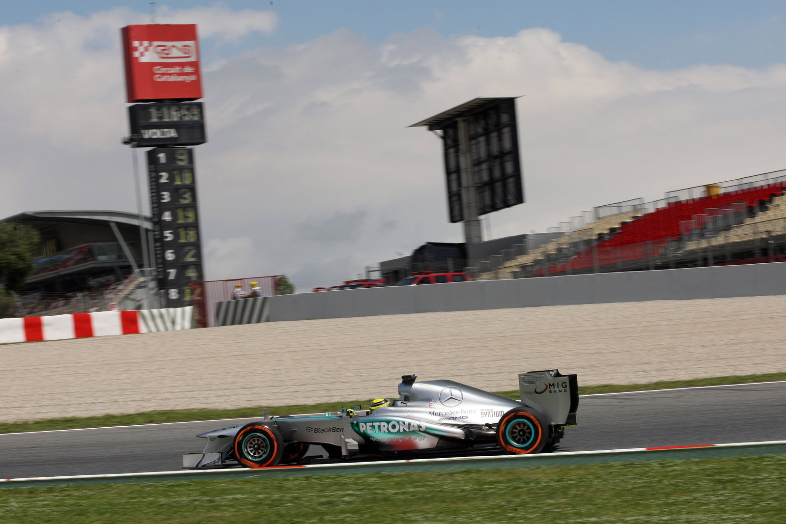 10.05.2013- Free Practice 2, Nico Rosberg (GER) Mercedes AMG F1 W04