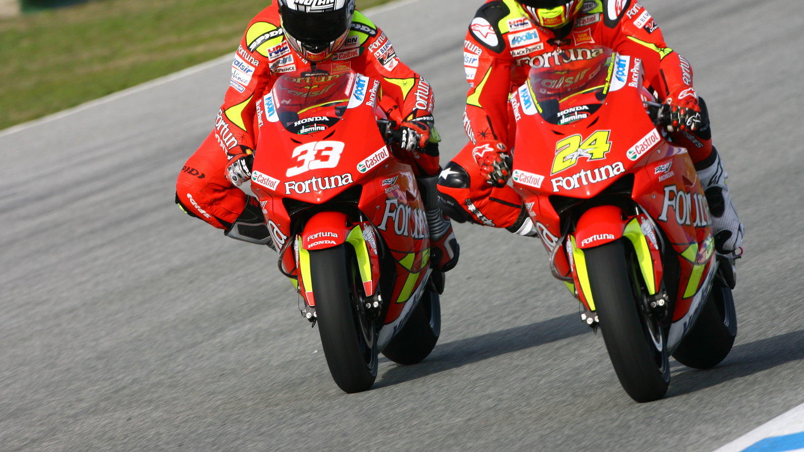 Melandri and Elias, Jerez IRTA MotoGP tests, 2006