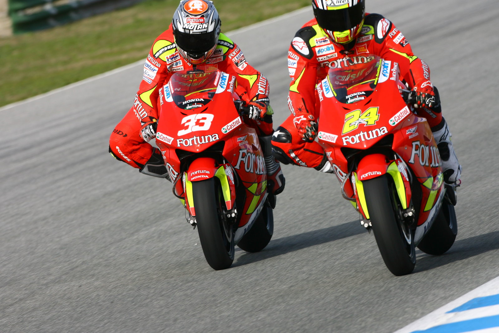 Melandri and Elias, Jerez IRTA MotoGP tests, 2006