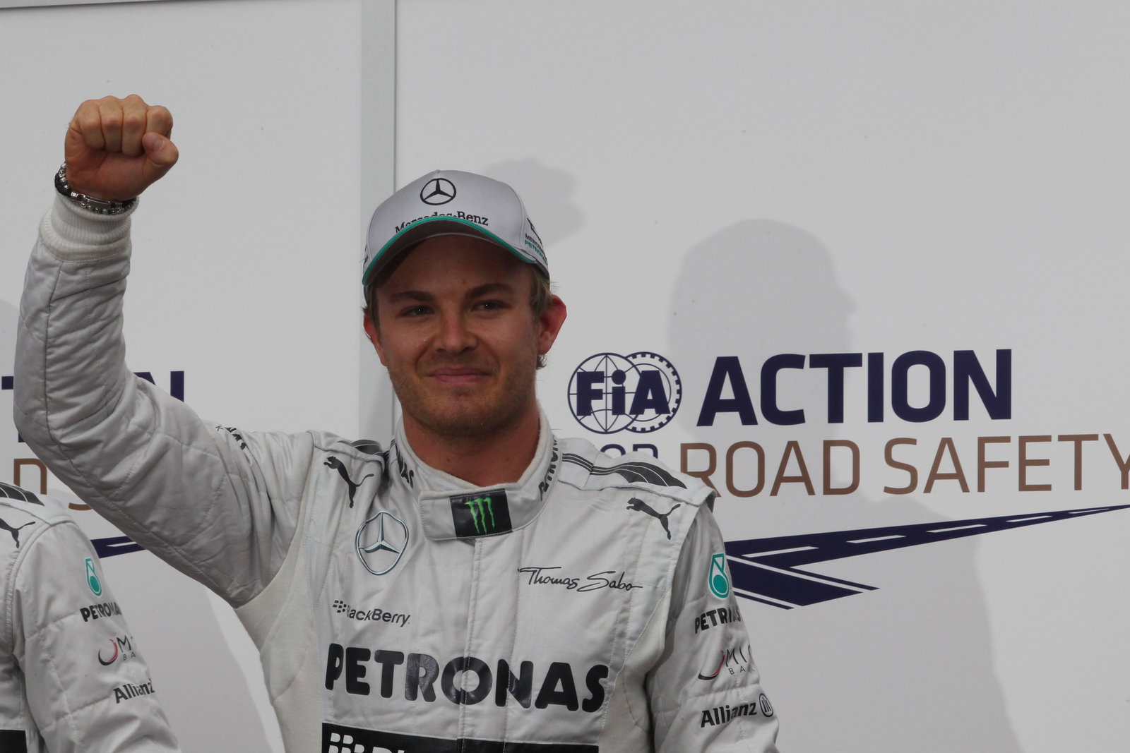 25.05.2013- Qualifying, Nico Rosberg (GER) Mercedes AMG F1 W04 pole position