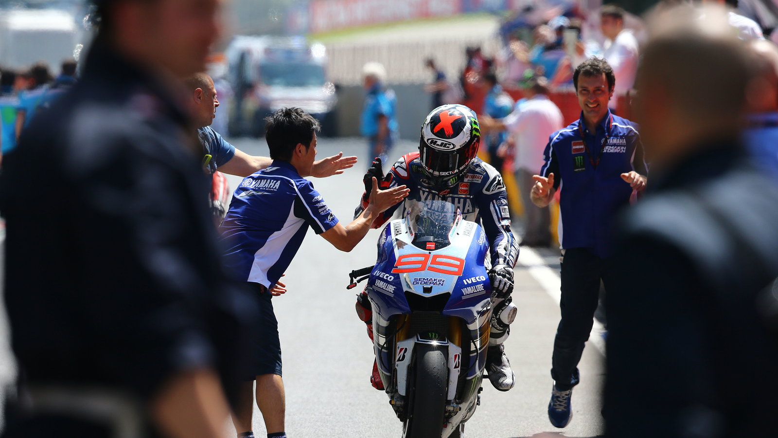 Lorenzo, Italian MotoGP race, 2013