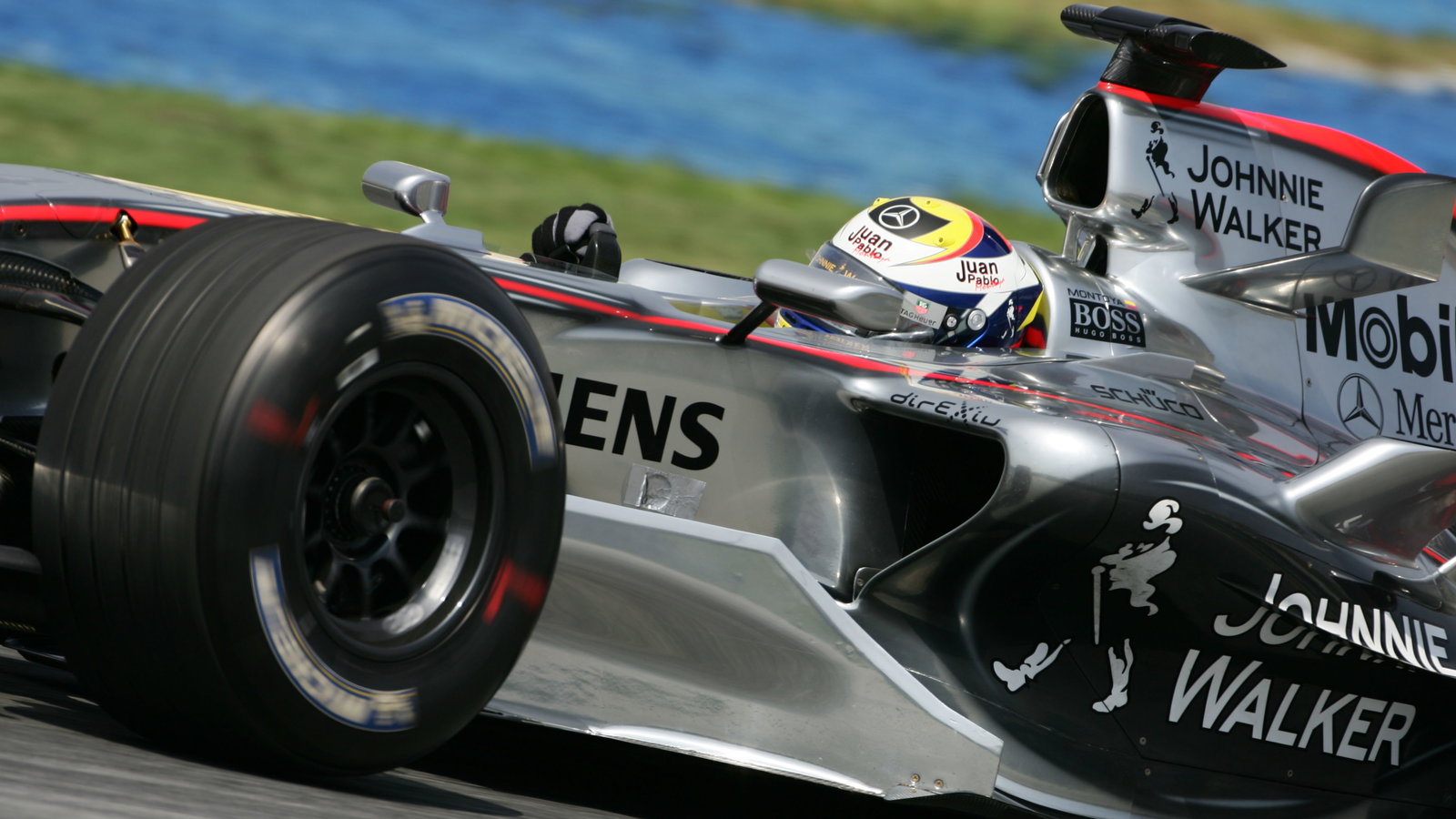 Juan Pablo Montoya - McLaren-Mercedes MP4-21