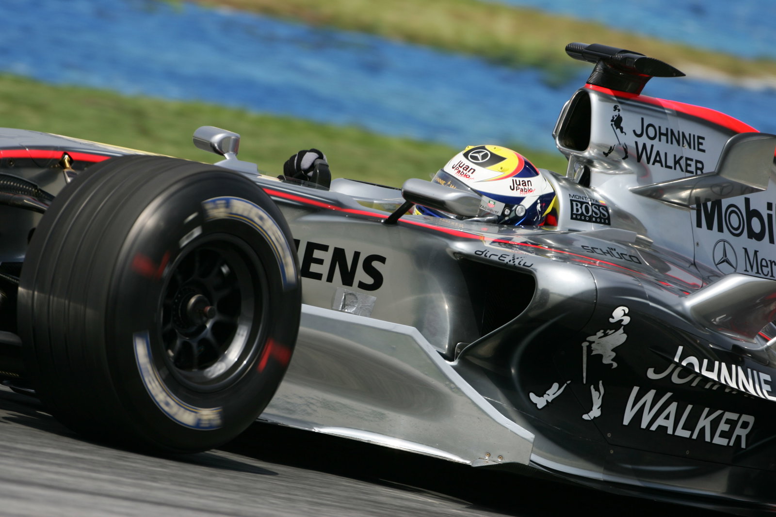 Juan Pablo Montoya - McLaren-Mercedes MP4-21