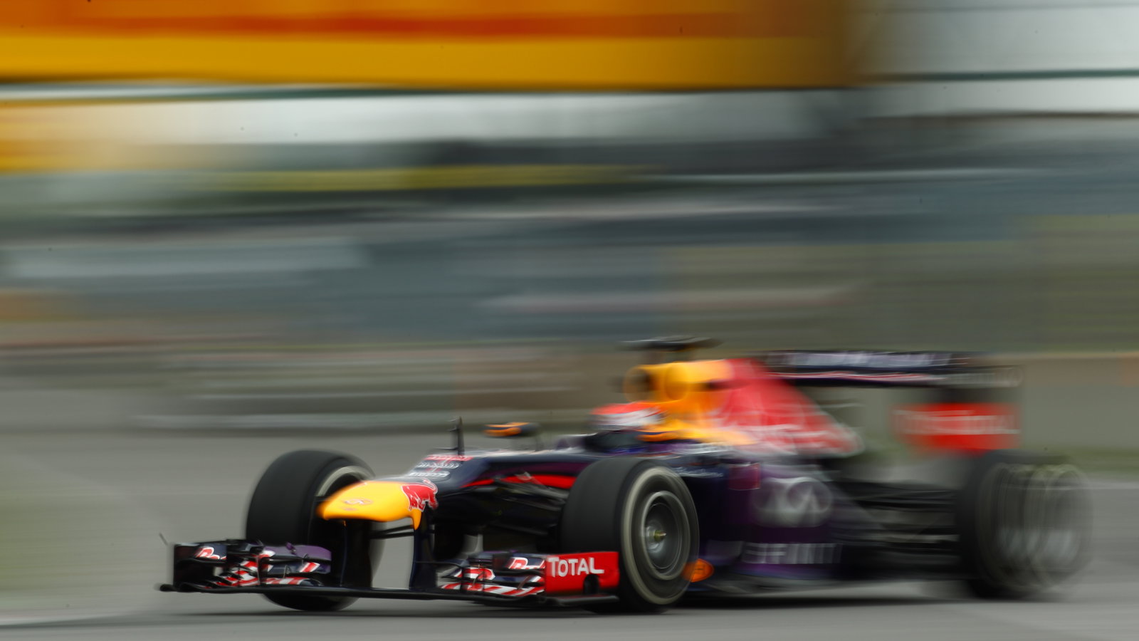 07.06.2013- Free Practice 2, Sebastian Vettel (GER) Red Bull Racing RB9