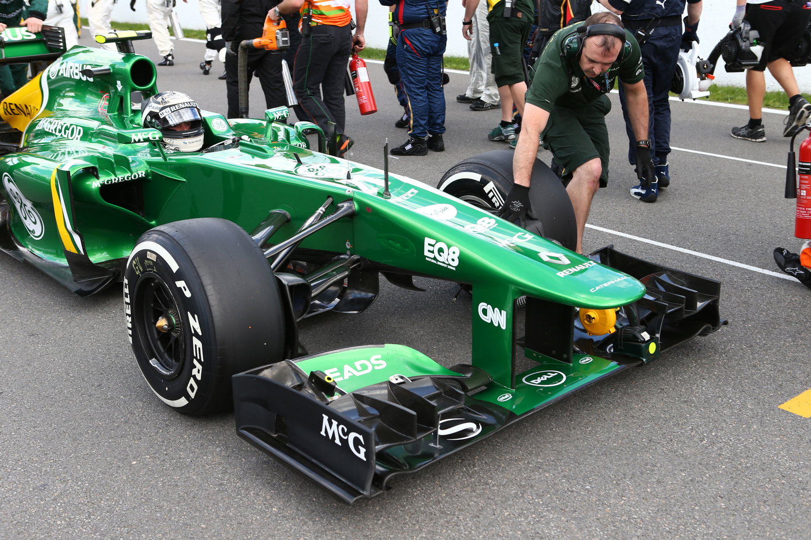 09.06.2013- Race, Giedo Van der Garde (NED), Caterham F1 Team CT03