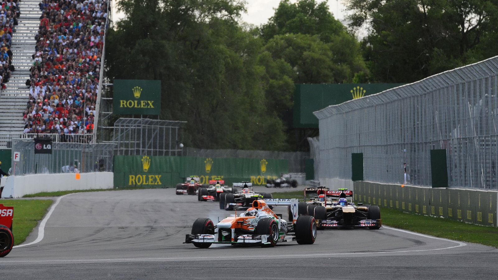 09.06.2013- Race, Adrian Sutil (GER), Sahara Force India F1 Team VJM06