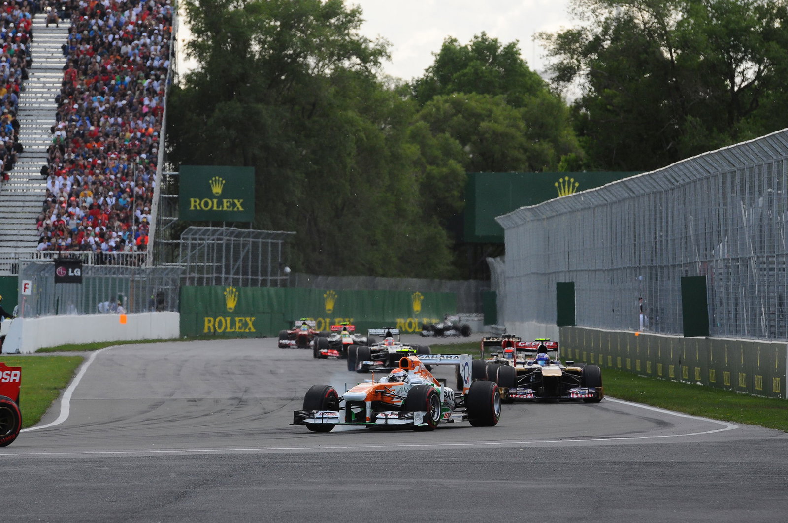 09.06.2013- Race, Adrian Sutil (GER), Sahara Force India F1 Team VJM06