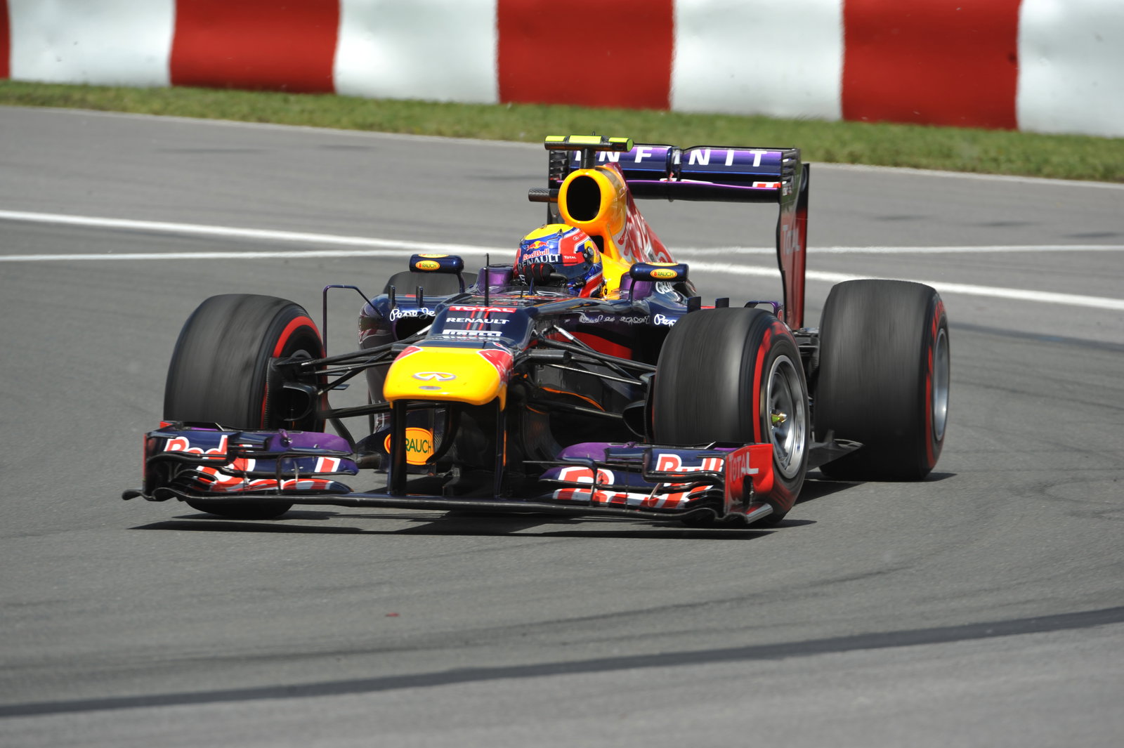 09.06.2013- Race, Mark Webber (AUS) Red Bull Racing RB9