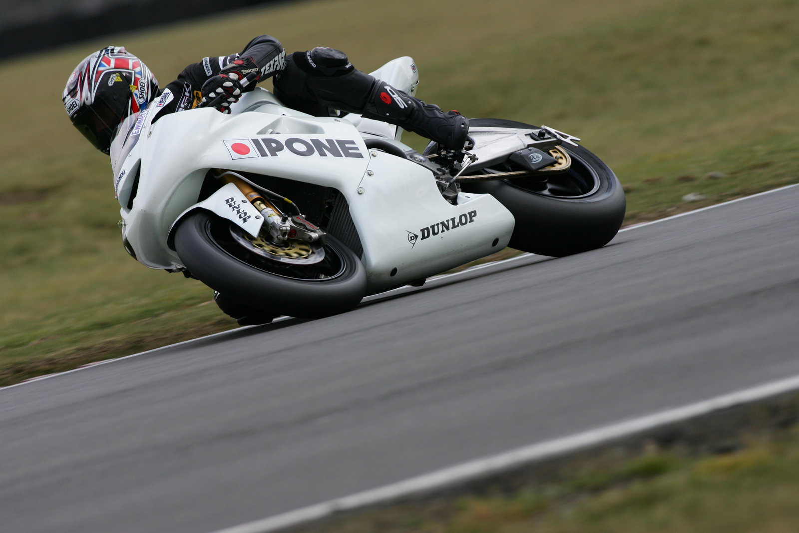 Sean Emmett Ipone Racing Kawasaki, BSB test 2006 Snetterton