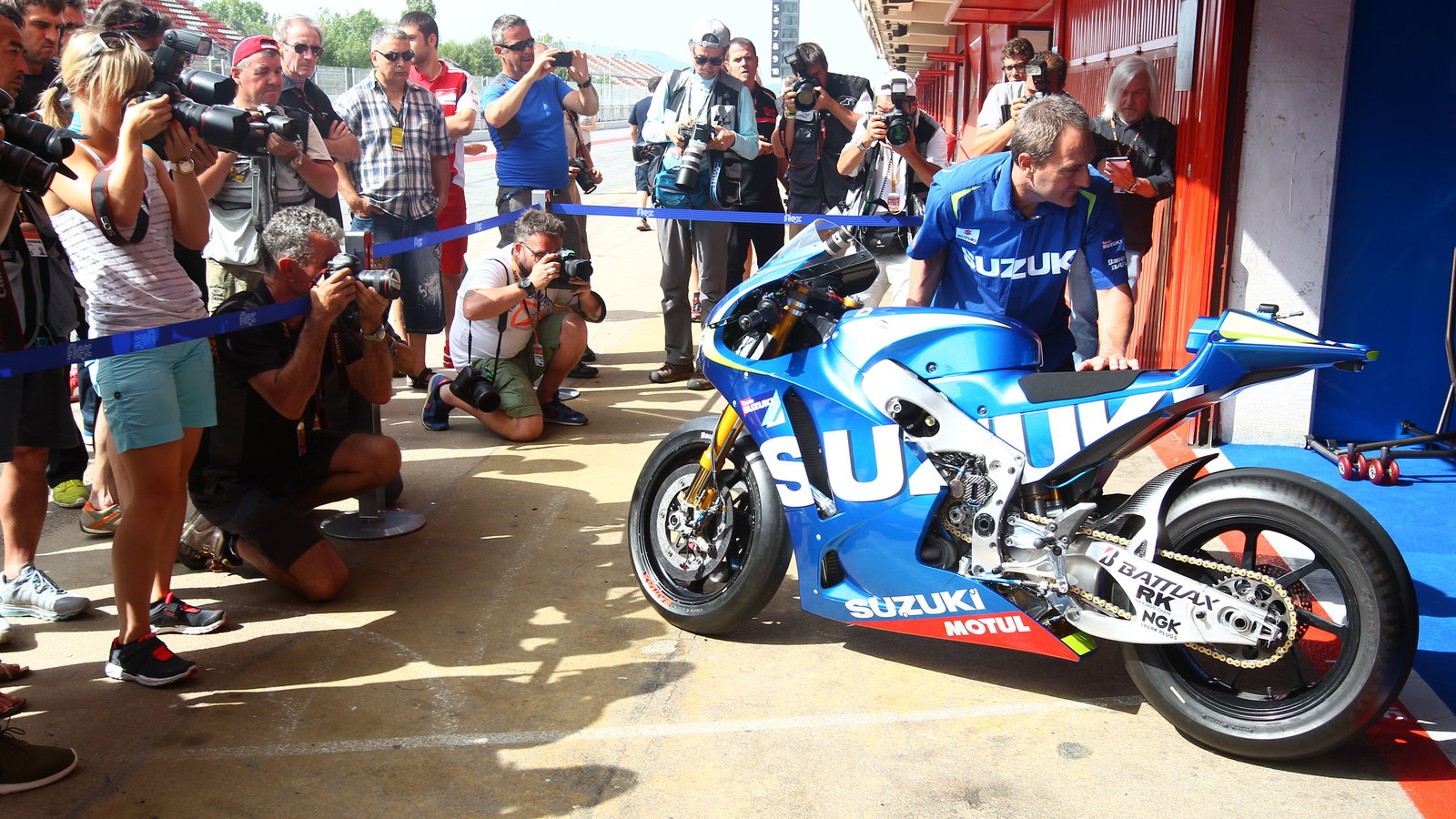 Suzuki, Catalunya MotoGP test 2013