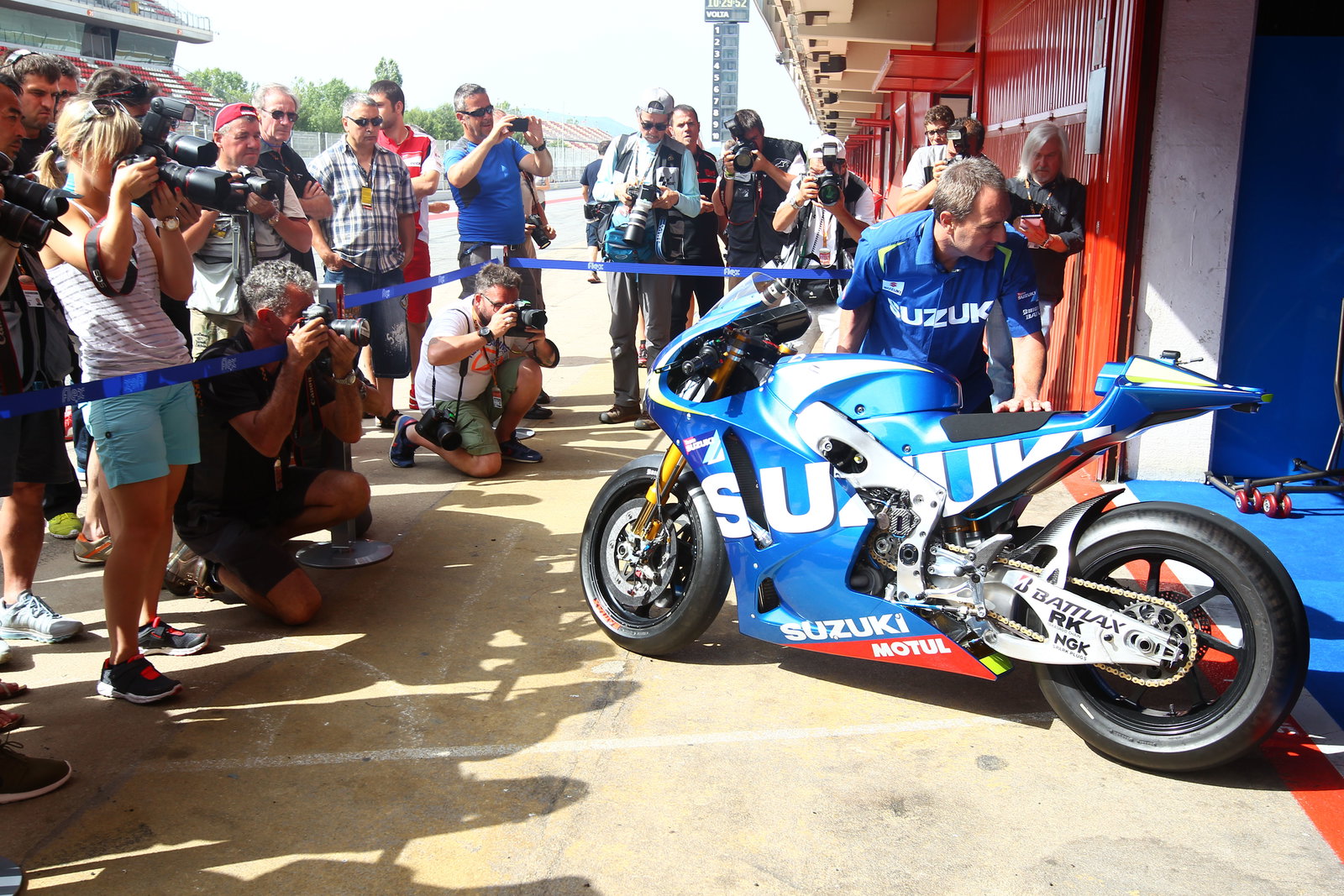 Suzuki, Catalunya MotoGP test 2013