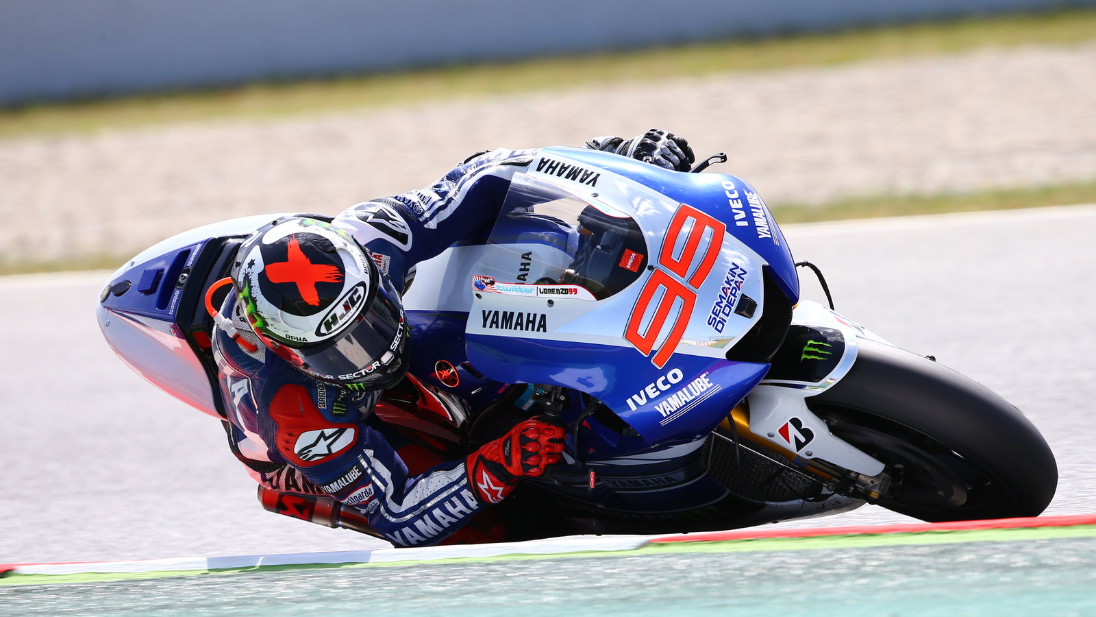 Lorenzo, Catalunya MotoGP test, 2013