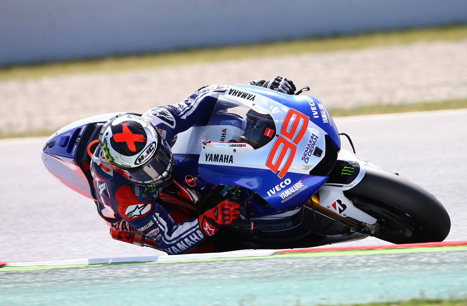 Lorenzo, Catalunya MotoGP test, 2013