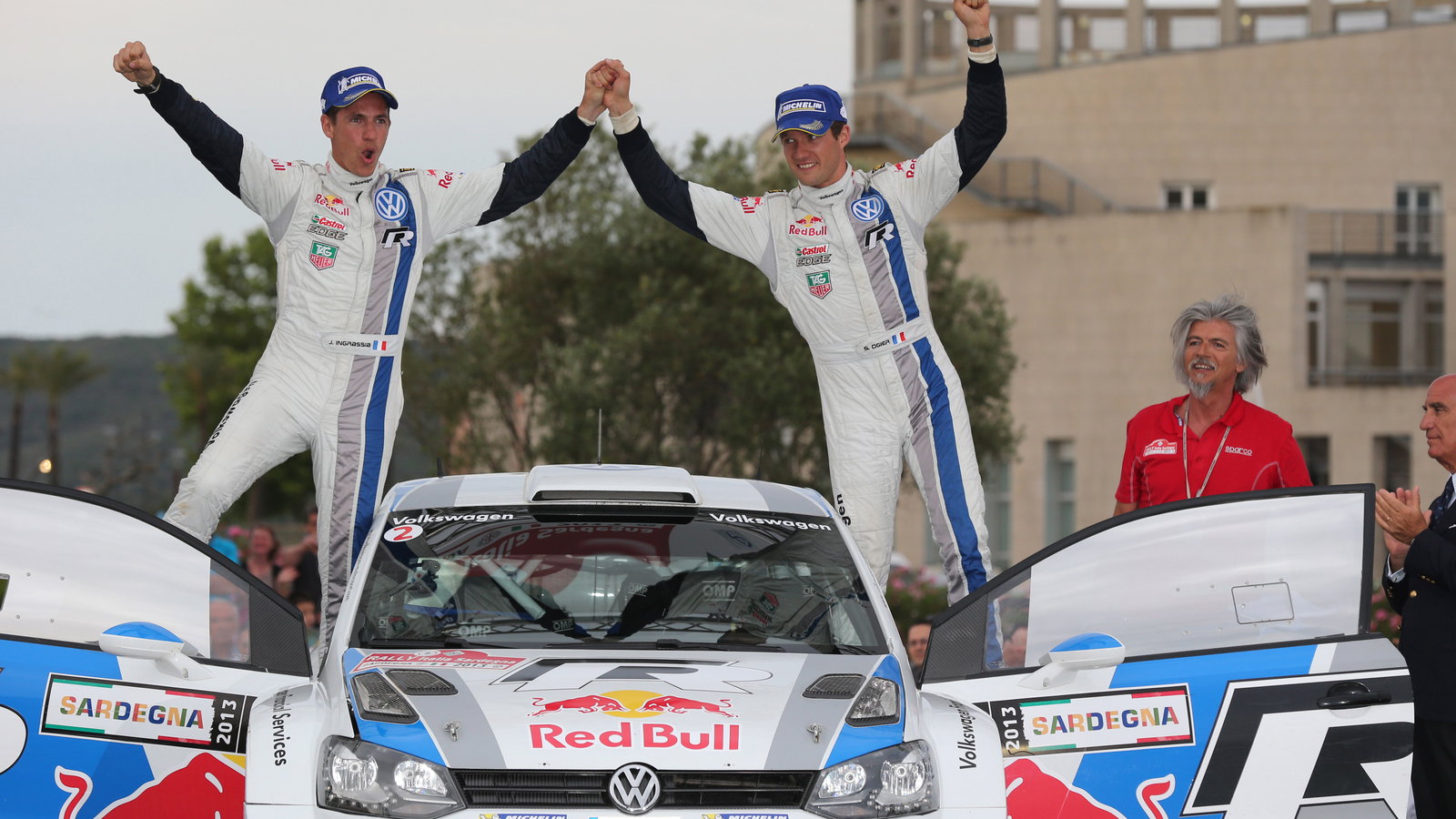 Sebastien Ogier, Julien Ingrassia (Volkswagen Polo WRC #8, Volkswagen Motorsport)