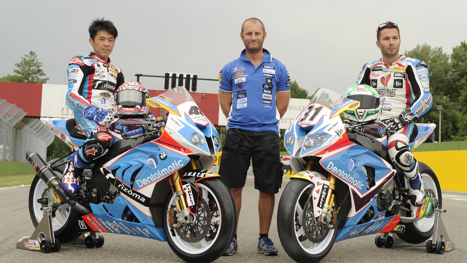Haga, Iannuzzo, Imola WSBK 2013
