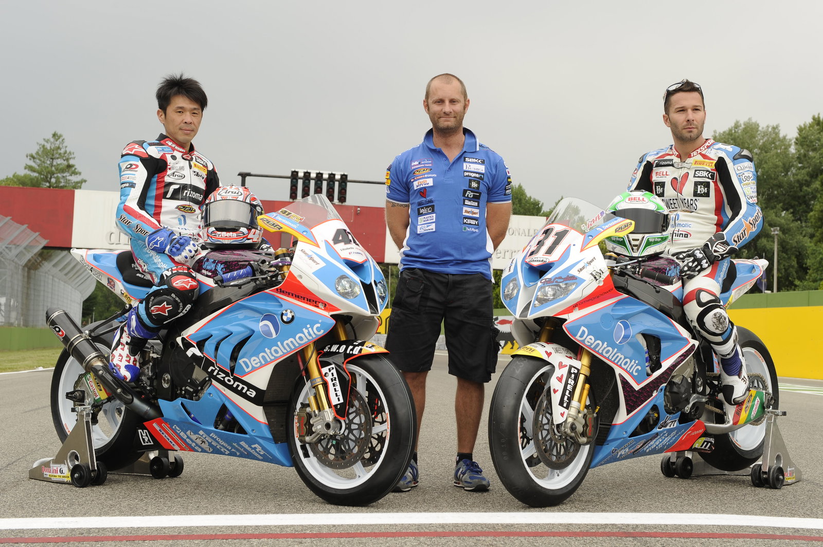 Haga, Iannuzzo, Imola WSBK 2013