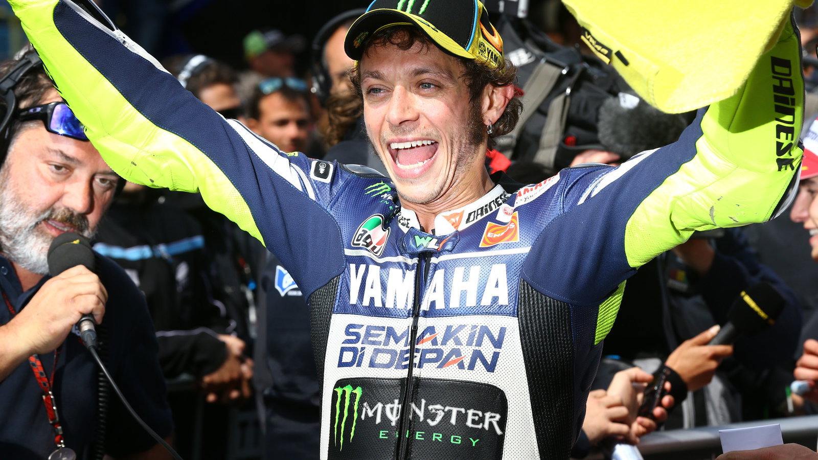 Rossi, Moto2 race, Dutch MotoGP 2013