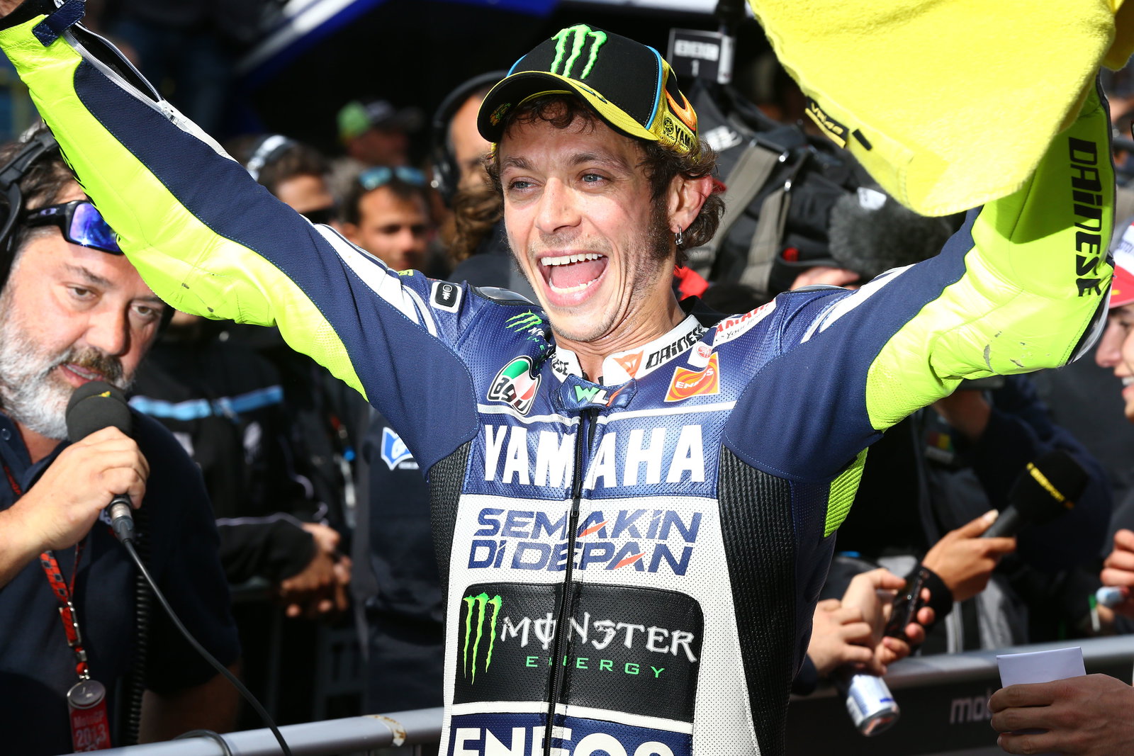 Rossi, Moto2 race, Dutch MotoGP 2013