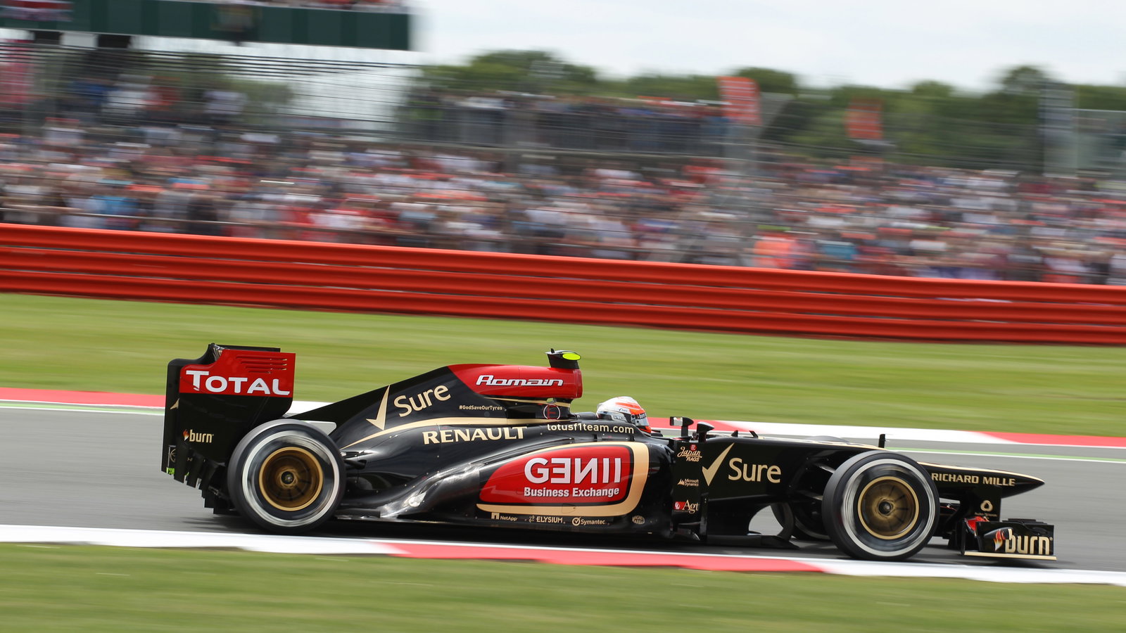 29.06.2013- Qualifying, Romain Grosjean (FRA) Lotus F1 Team E213