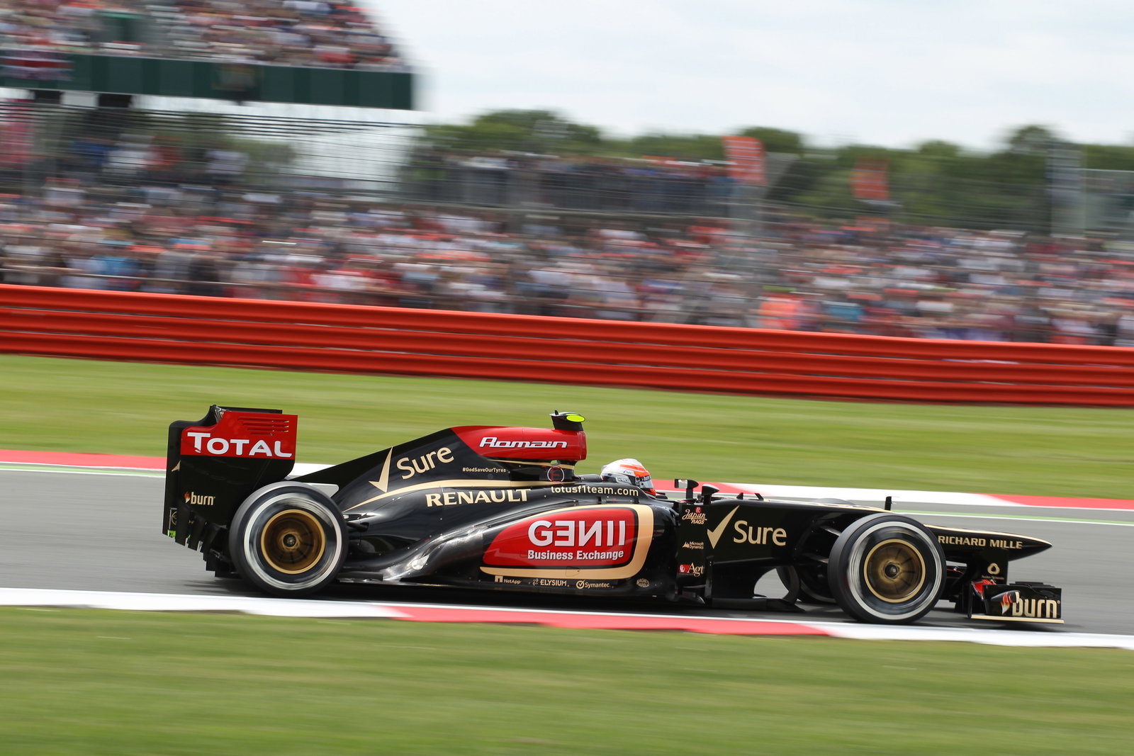 29.06.2013- Qualifying, Romain Grosjean (FRA) Lotus F1 Team E213