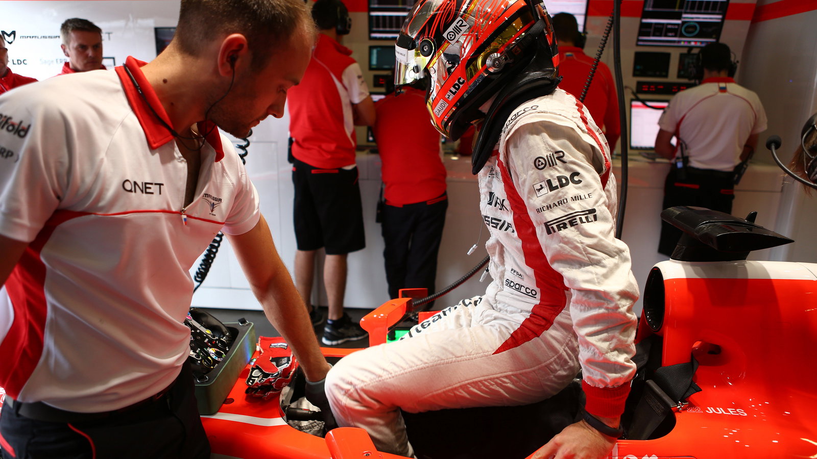 05.07.2013- Free Practice 2, Jules Bianchi (FRA) Marussia F1 Team MR02
