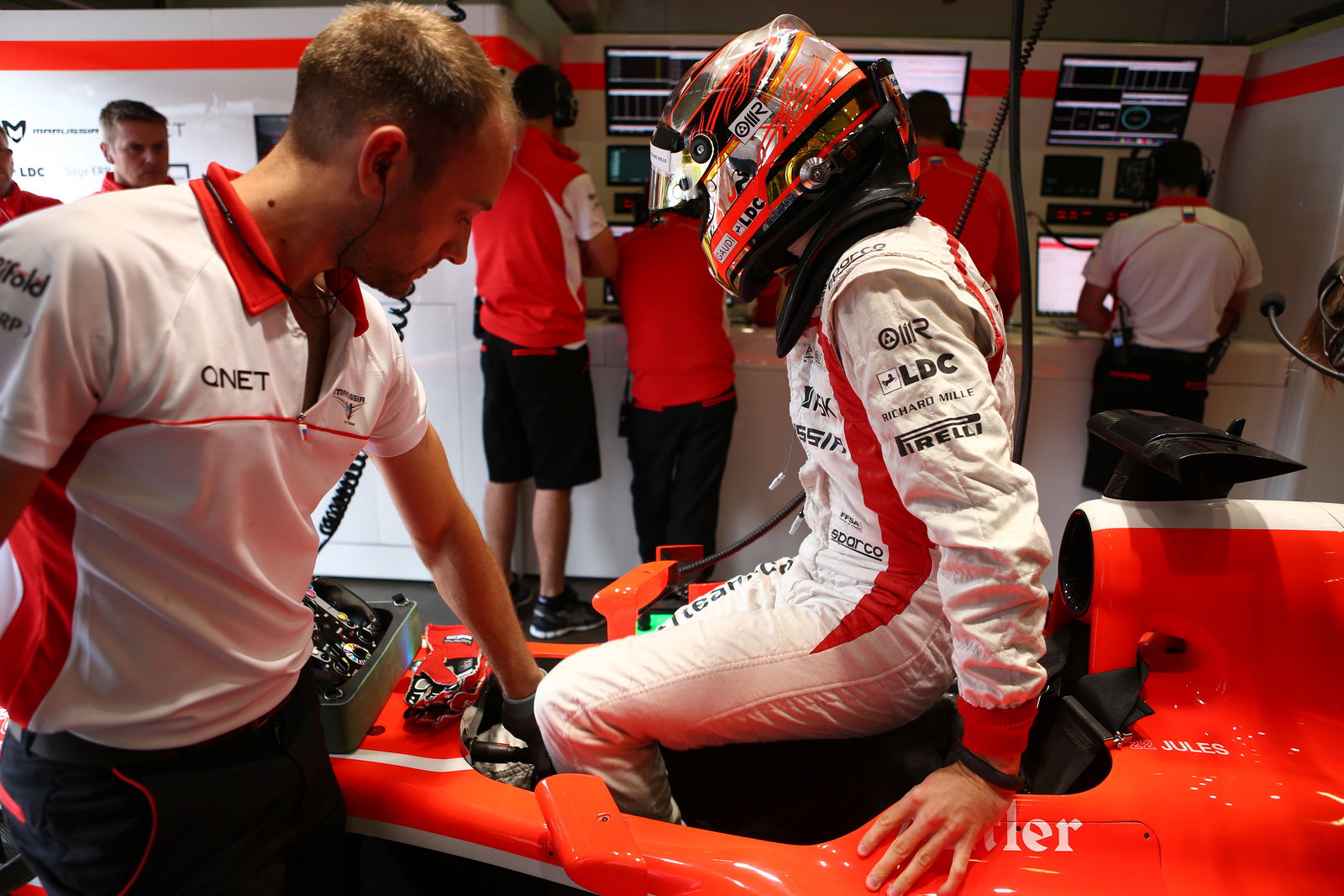 05.07.2013- Free Practice 2, Jules Bianchi (FRA) Marussia F1 Team MR02