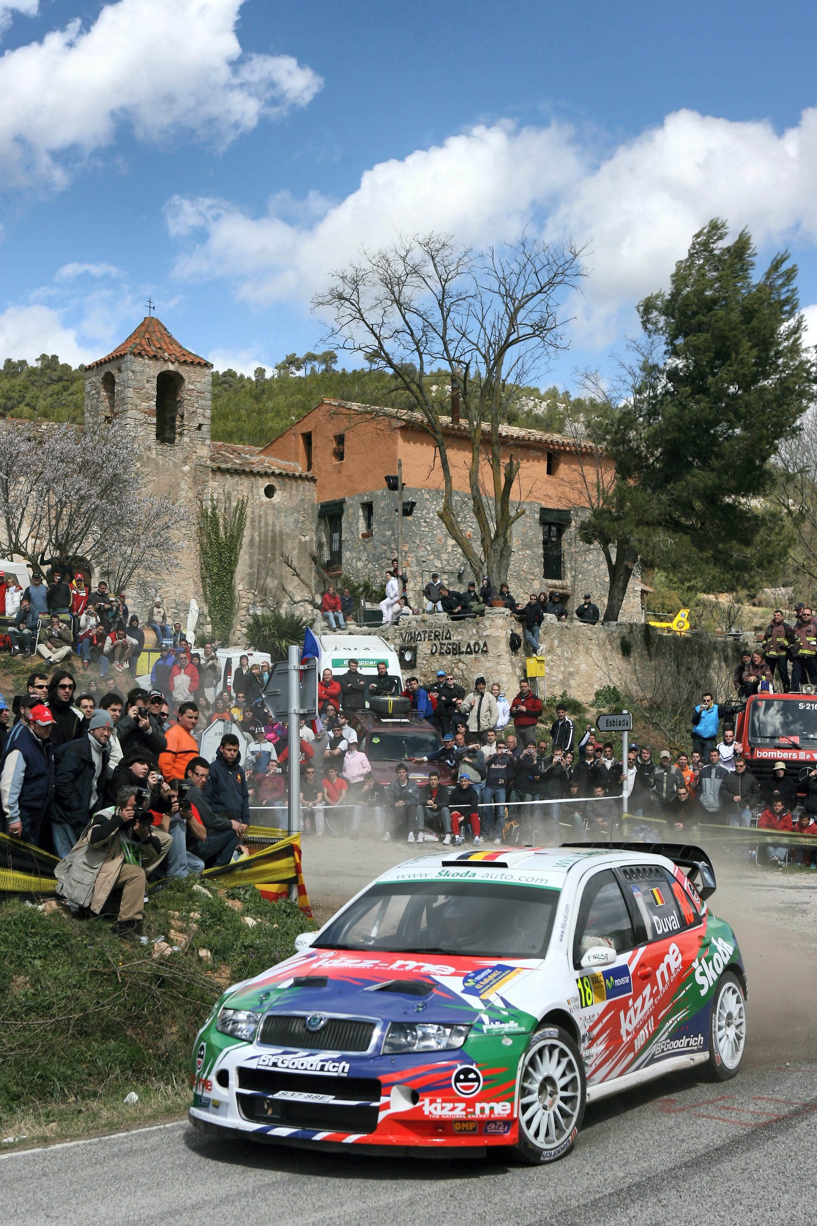 Francois Duval / Patrick Pivato - First Motorsport Skoda Fabia WRC