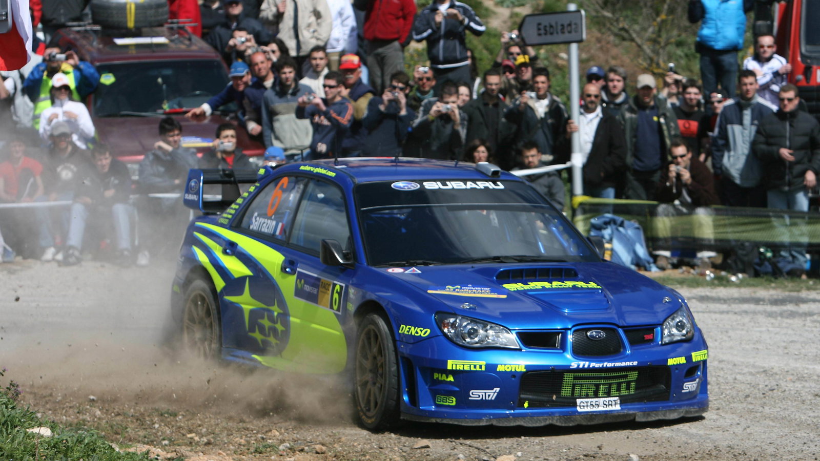 Stephane Sarrazin / Stephane Prevot - Subaru WRT Impreza WRC 2006