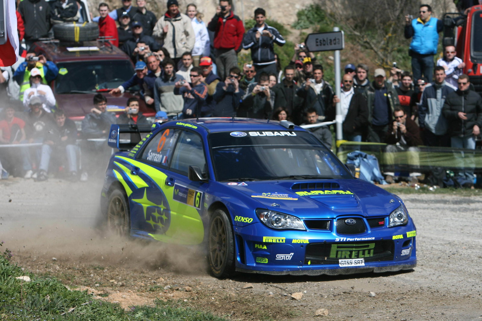 Stephane Sarrazin / Stephane Prevot - Subaru WRT Impreza WRC 2006