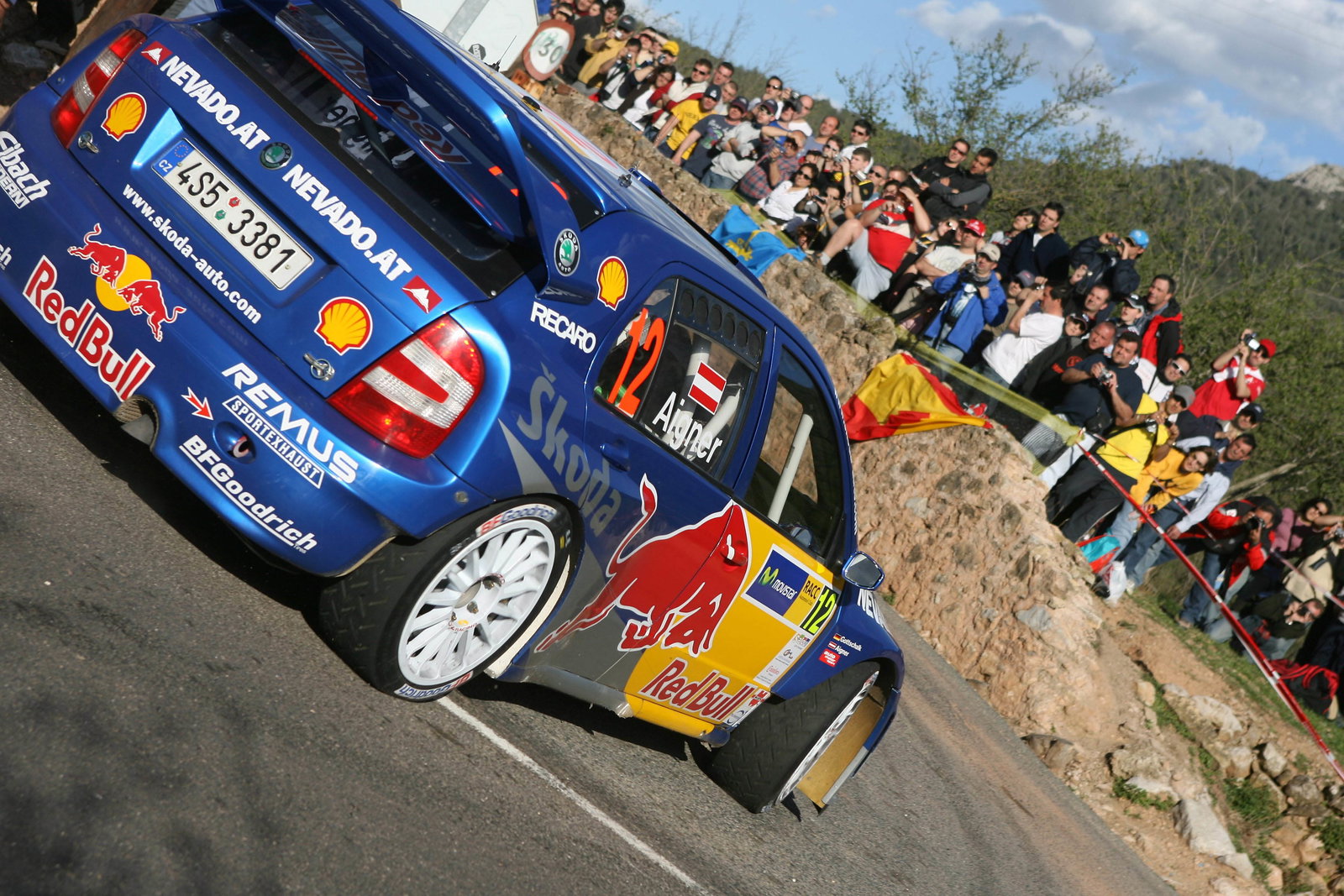 Andreas Aigner / Timo Gottschalk - Red Bull Skoda Fabia WRC