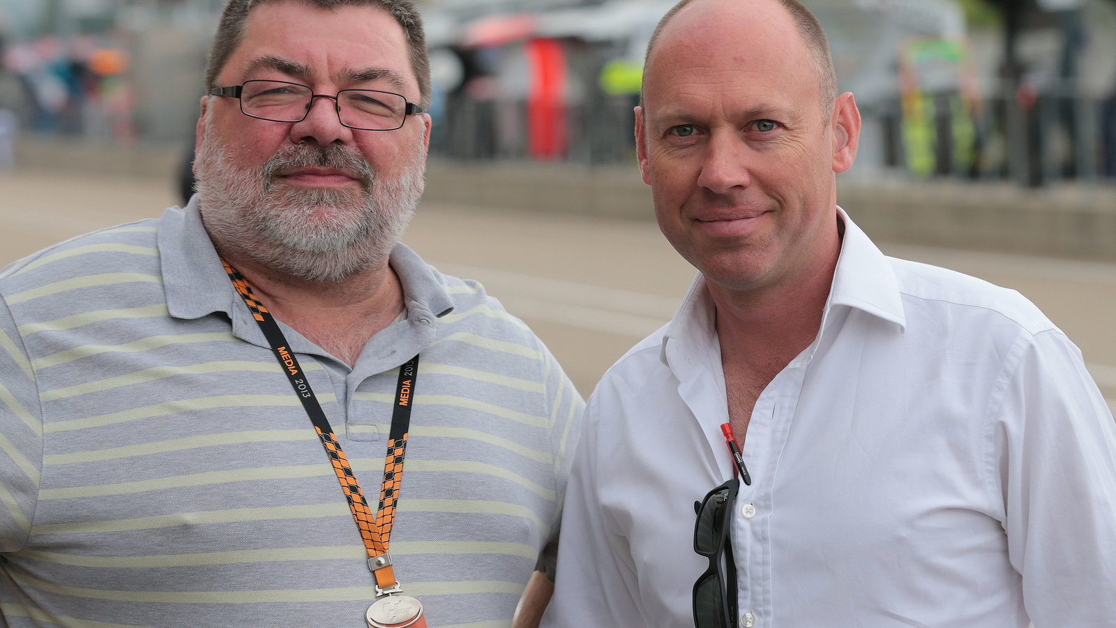 Julian Ryder and Toby Moody, German MotoGP 2013