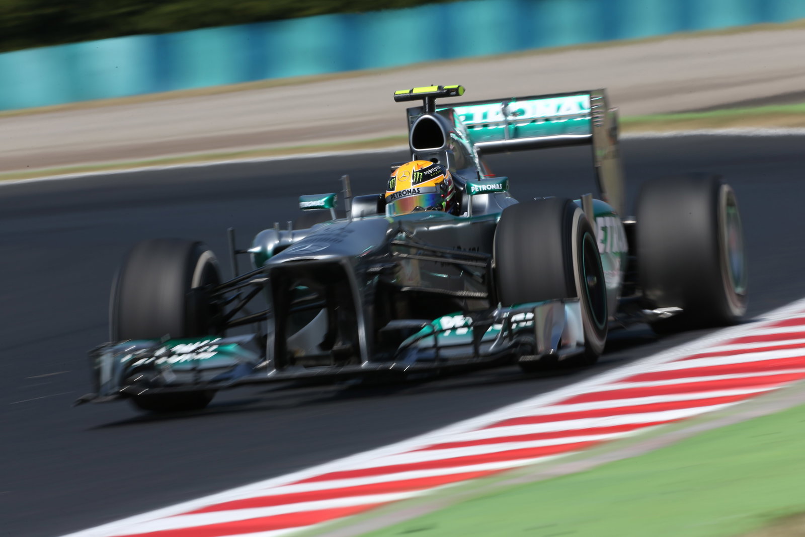 26.07.2013- Free practice 1, Lewis Hamilton (GBR) Mercedes AMG F1 W04