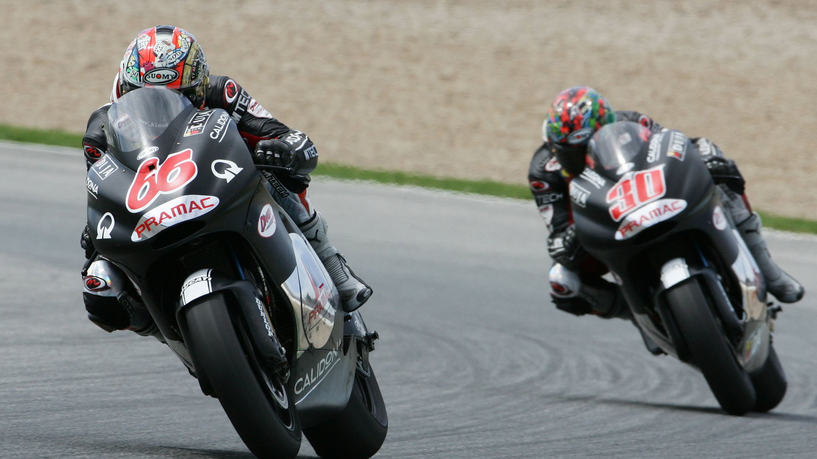 Hofmann, Cardoso, Spanish MotoGP Race 2006