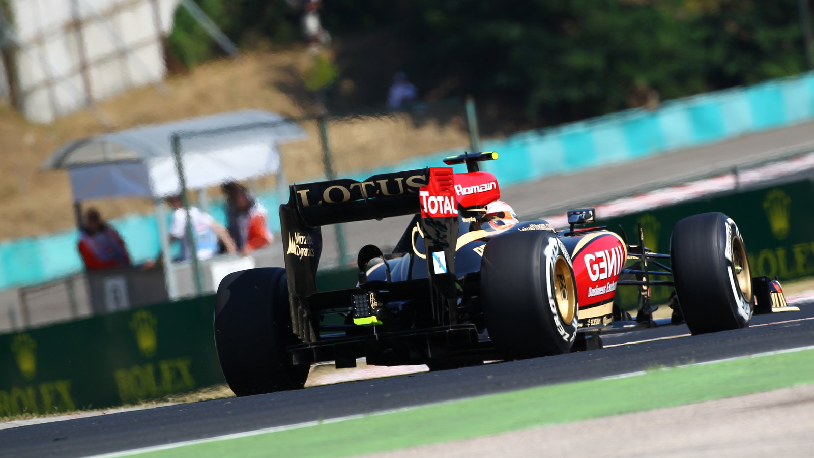 26.07.2013- Free practice 1, Romain Grosjean (FRA) Lotus F1 Team E213