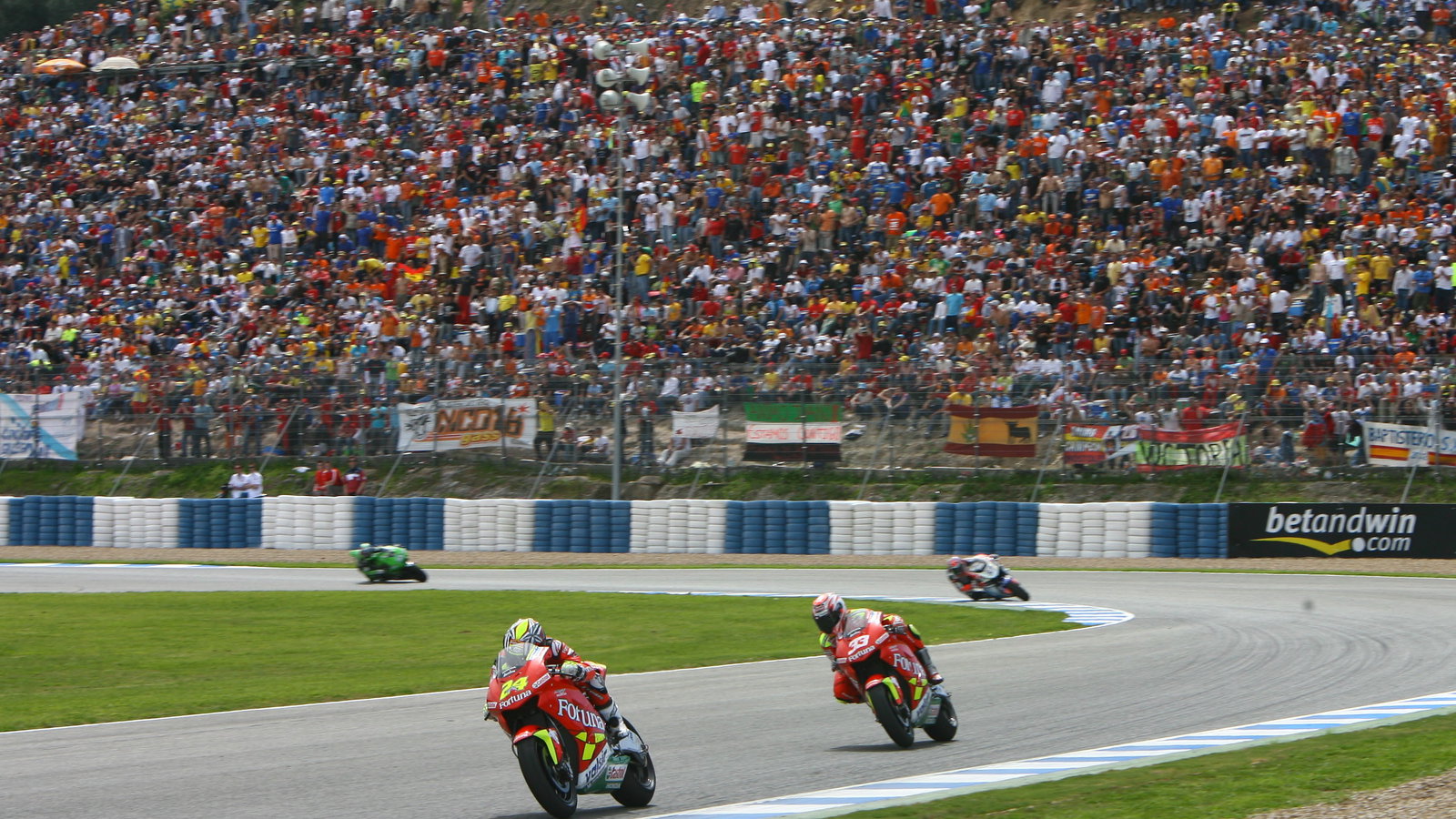 Elias, Melandri, Spanish MotoGP, 2006