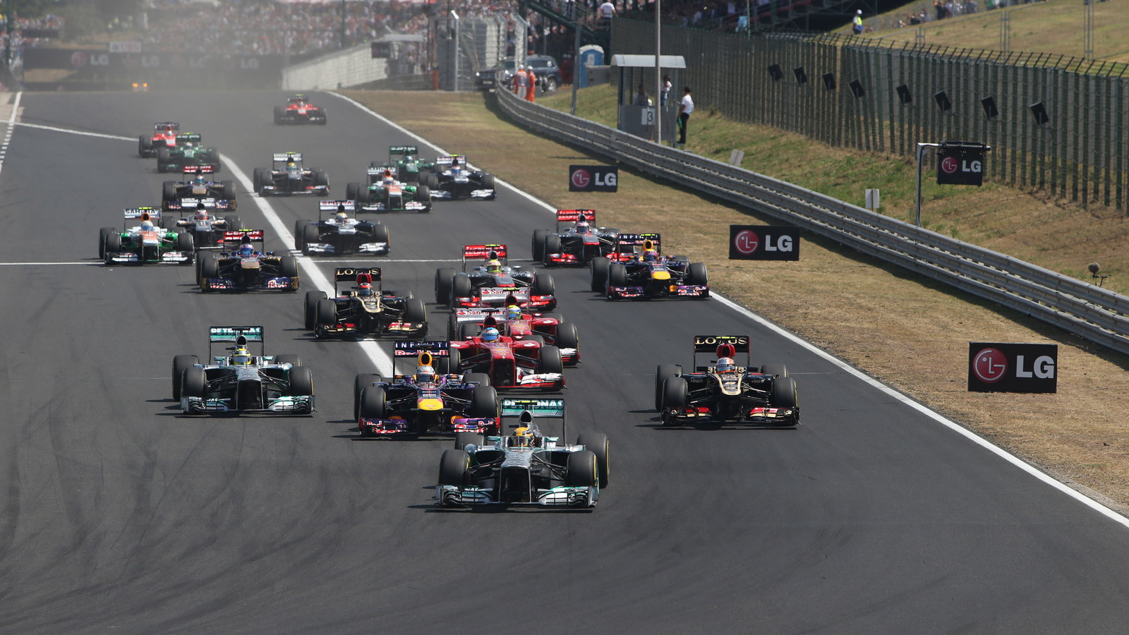 28.07.2013- Race, The Start of the race