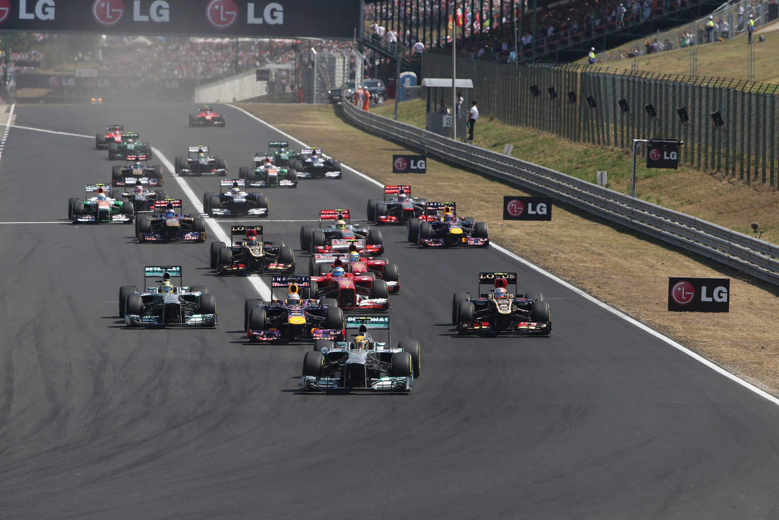 28.07.2013- Race, The Start of the race