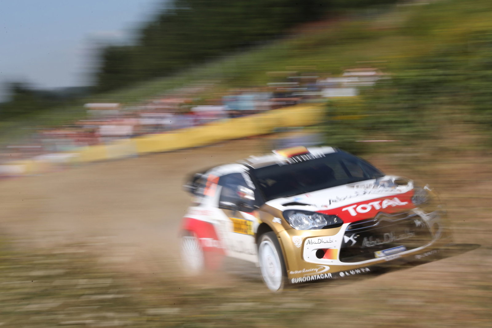 Dani Sordo, Carlos del Barrio (Citroen DS3 WRC #3, Citroën Total Abu Dhabi World Rally Team)