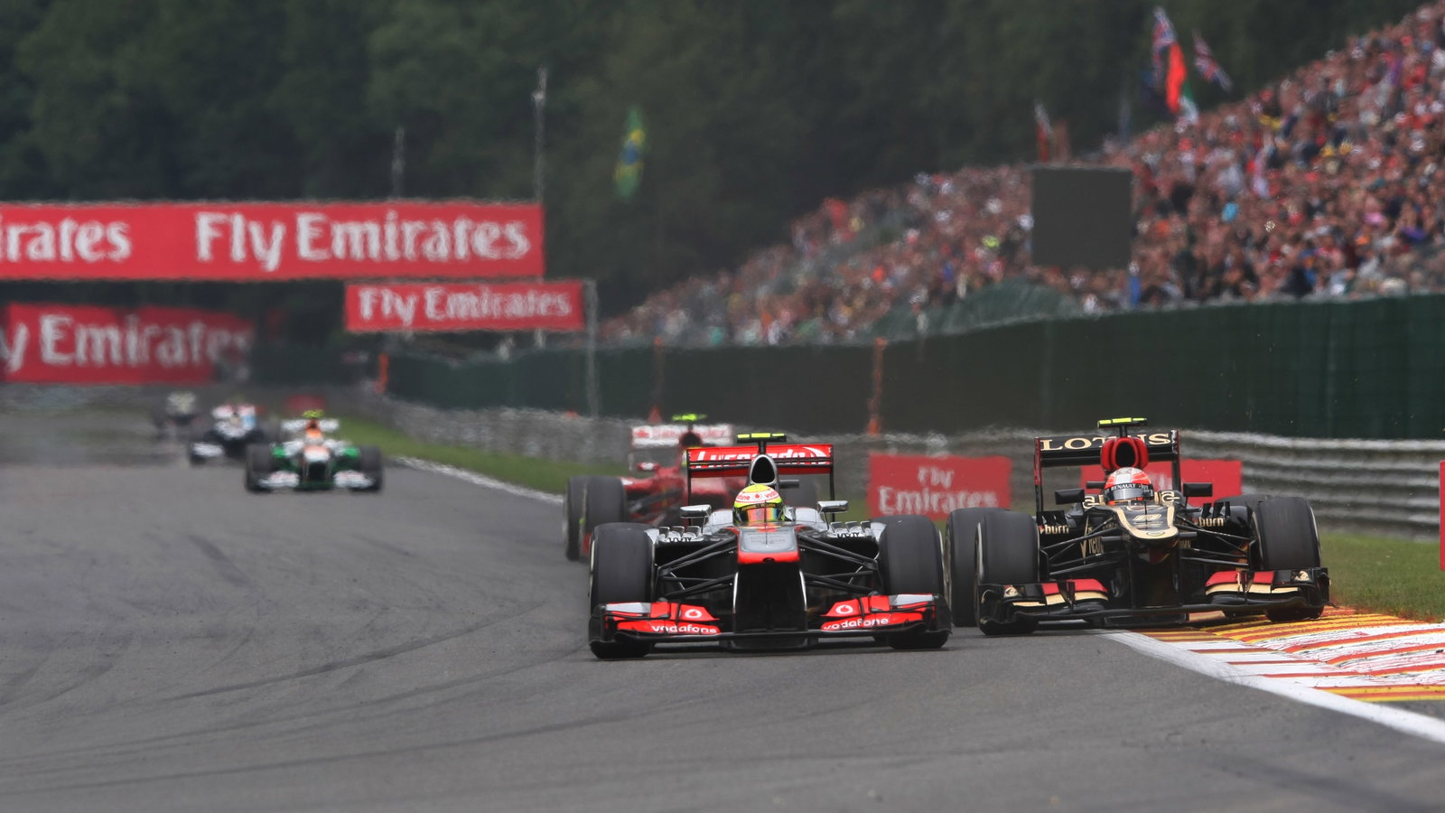 25.08.2013- Race, Sergio Perez (MEX) McLaren MP4-28