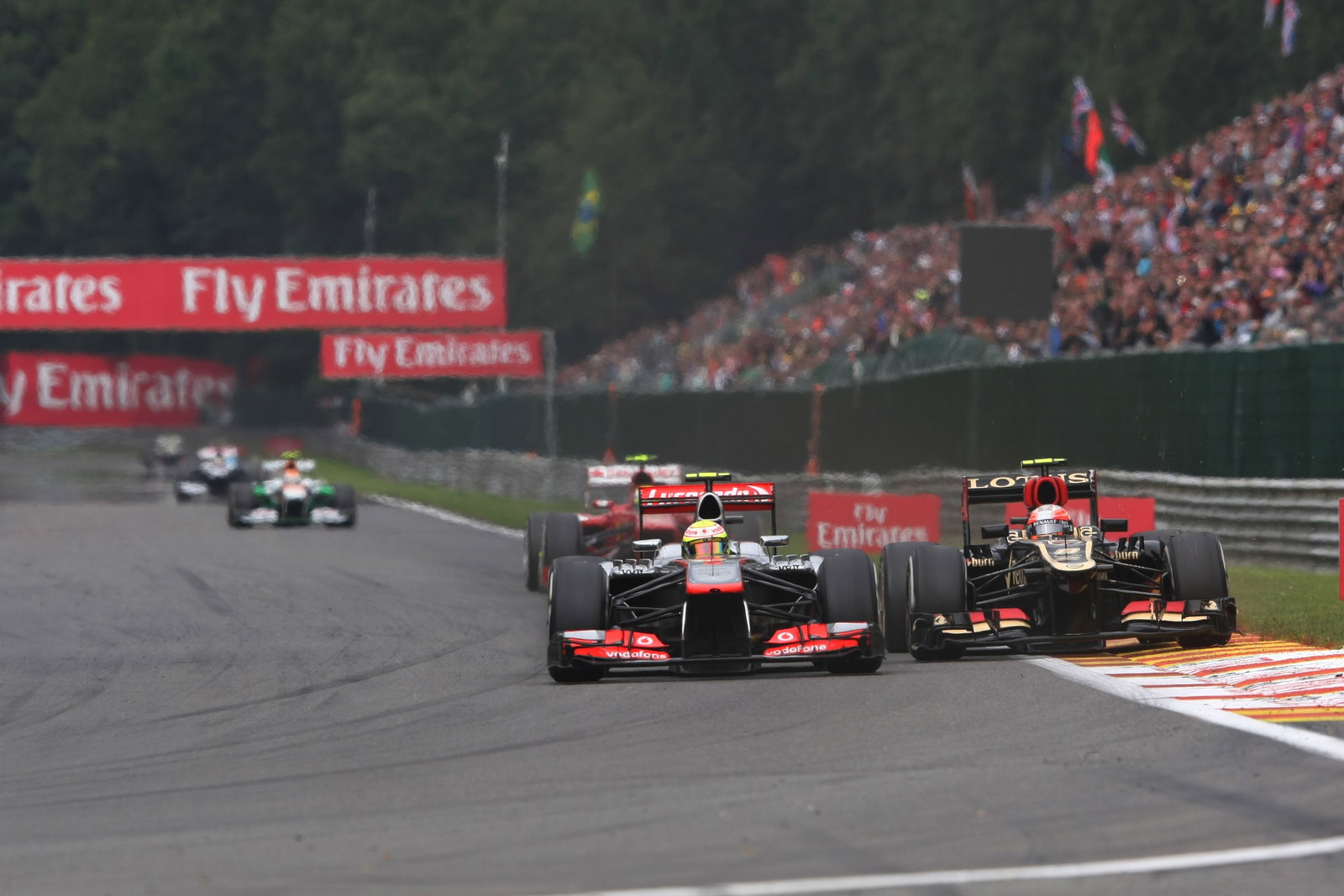25.08.2013- Race, Sergio Perez (MEX) McLaren MP4-28