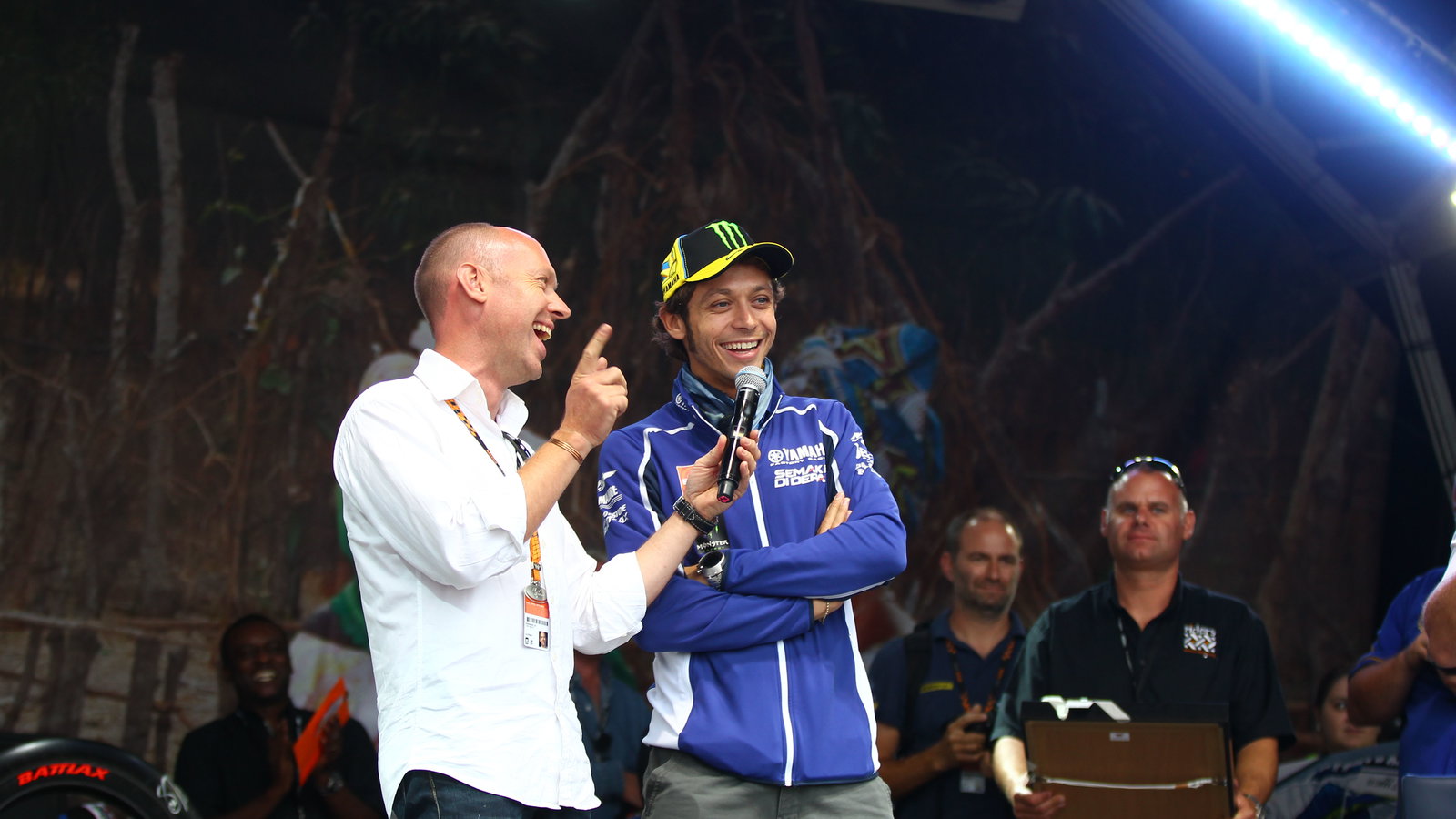 Rossi, Day of Champions, British MotoGP 2013