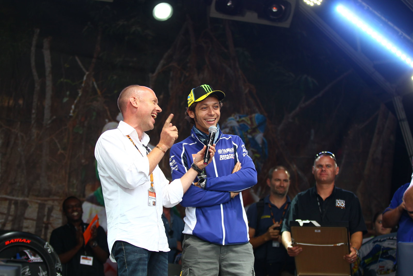Rossi, Day of Champions, British MotoGP 2013