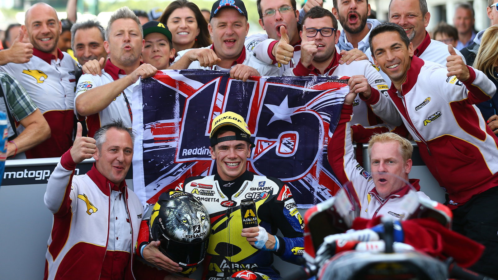 Redding, Moto2 race, British MotoGP 2013