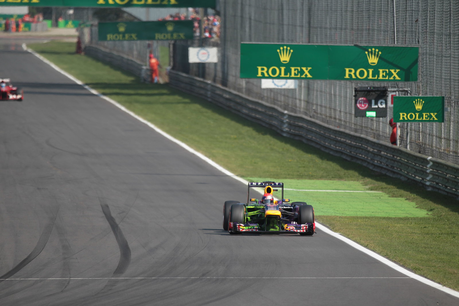 07.09.2013- Free practice 3, Sebastian Vettel (GER) Red Bull Racing RB9